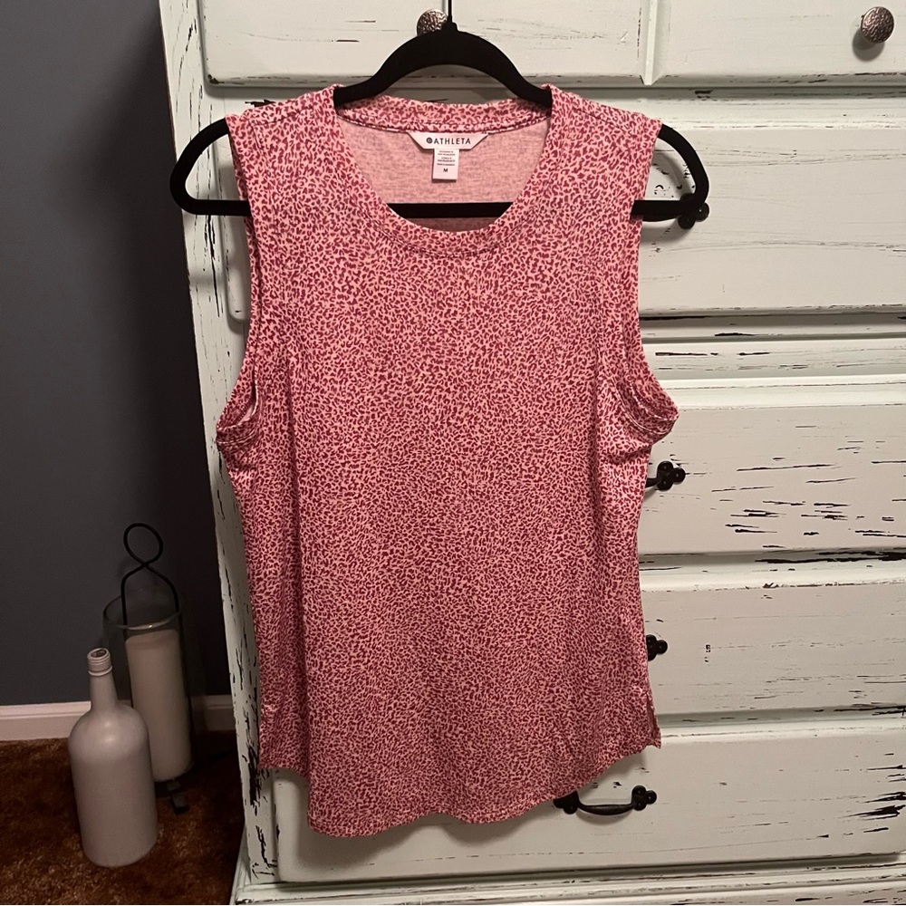 Athleta Maroon Speckled Tank. Women’s size medium.